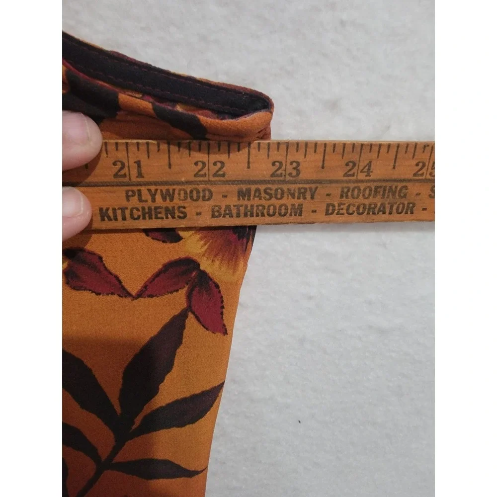 NWT VTG 90s California Concepts‎ Floral Border Print Midi Dress Plus 18 Boho Y2K